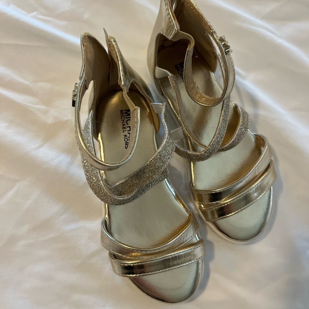 Michael Kors Gold Women's Sandals